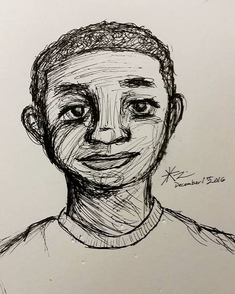 Sketch of a child