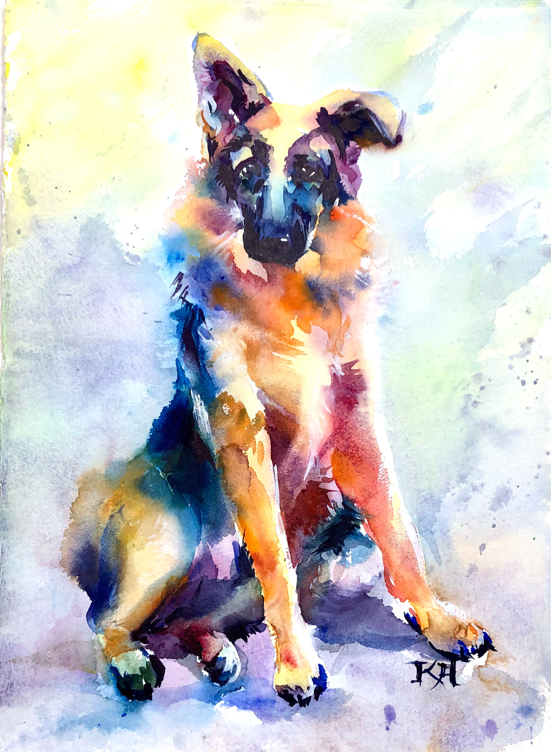 Almost There Ears 11x15 $45