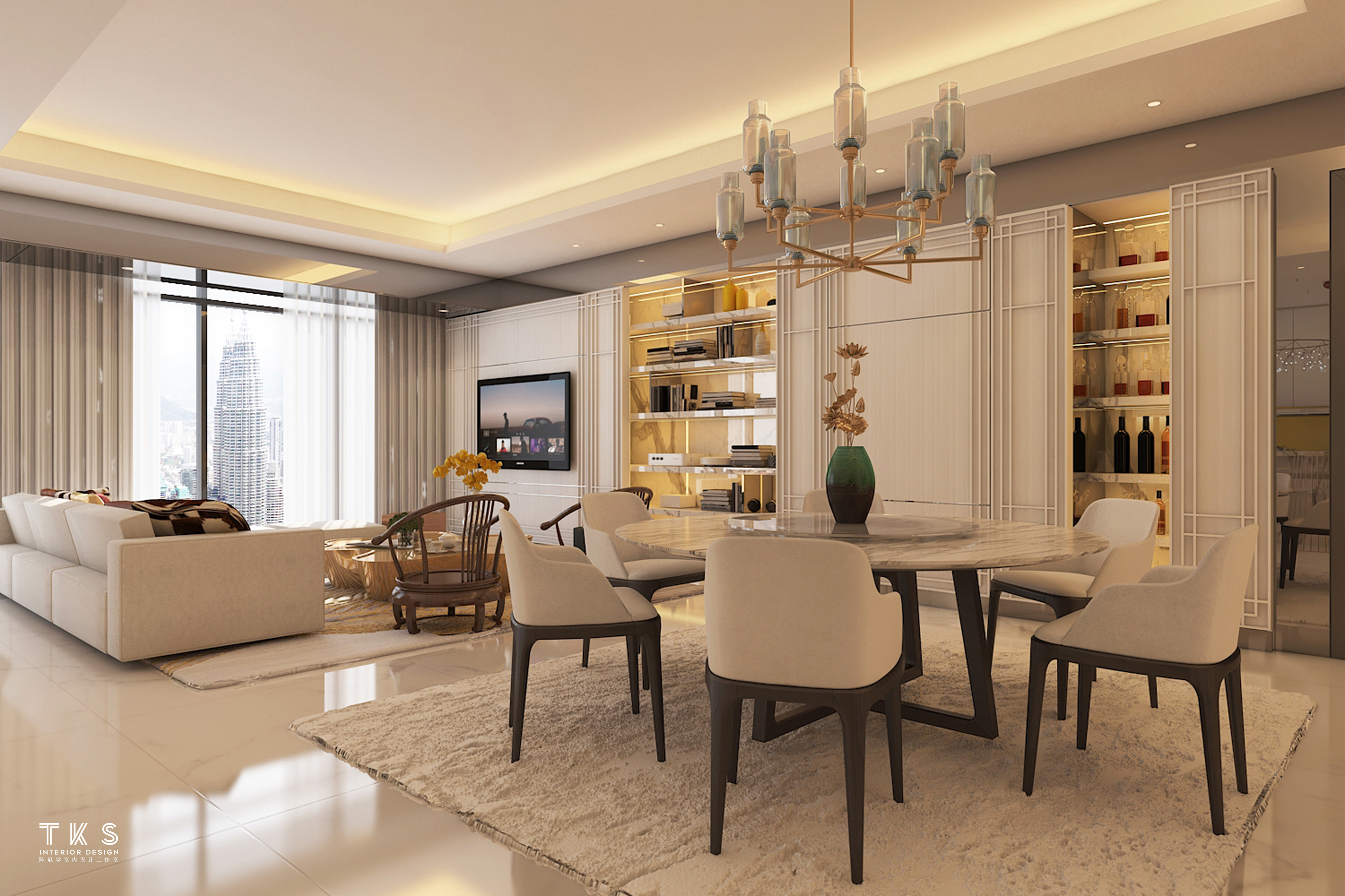 TKS INTERIOR DESIGN - CONTEMPORARY | NEO CHINESE 新中式 RITZ CARLTON ...