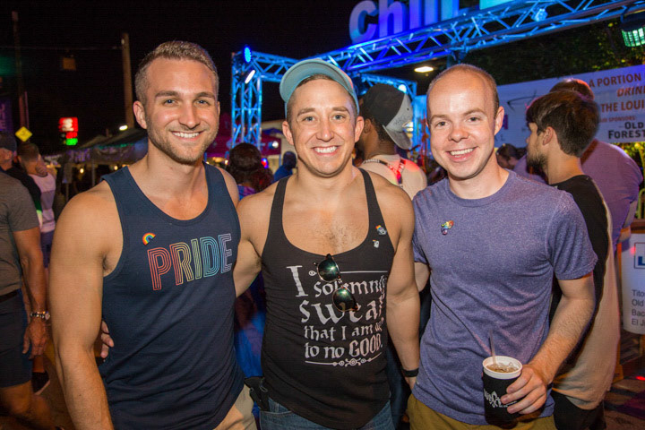 Matt Glowicki, Luke Baker and Matt Gillam.