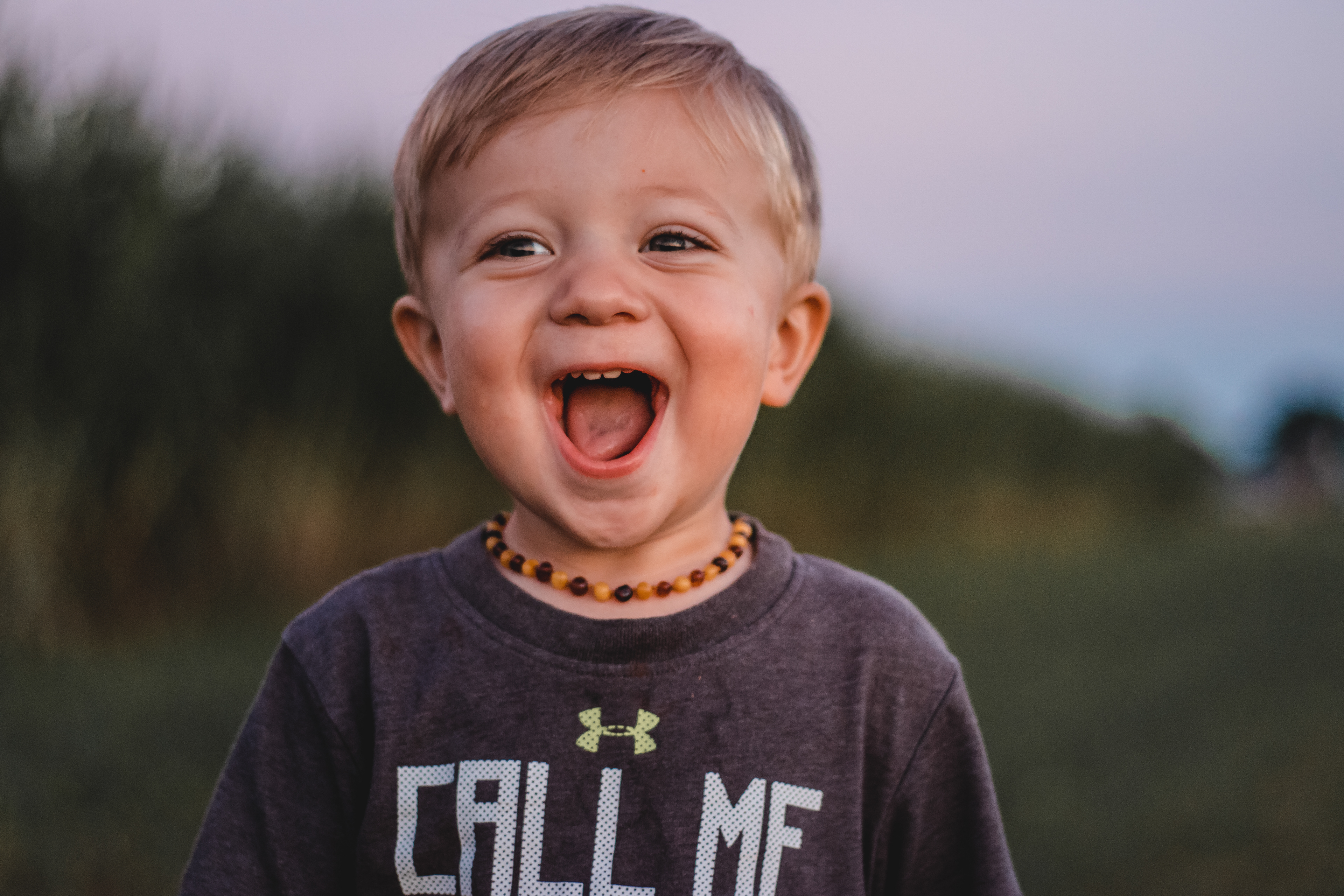 My youngest son Maverick. He's the light and joy that brightens the day.
