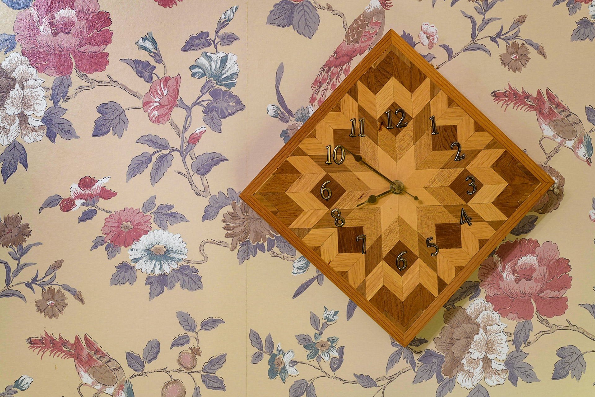 Wood clock, 2020