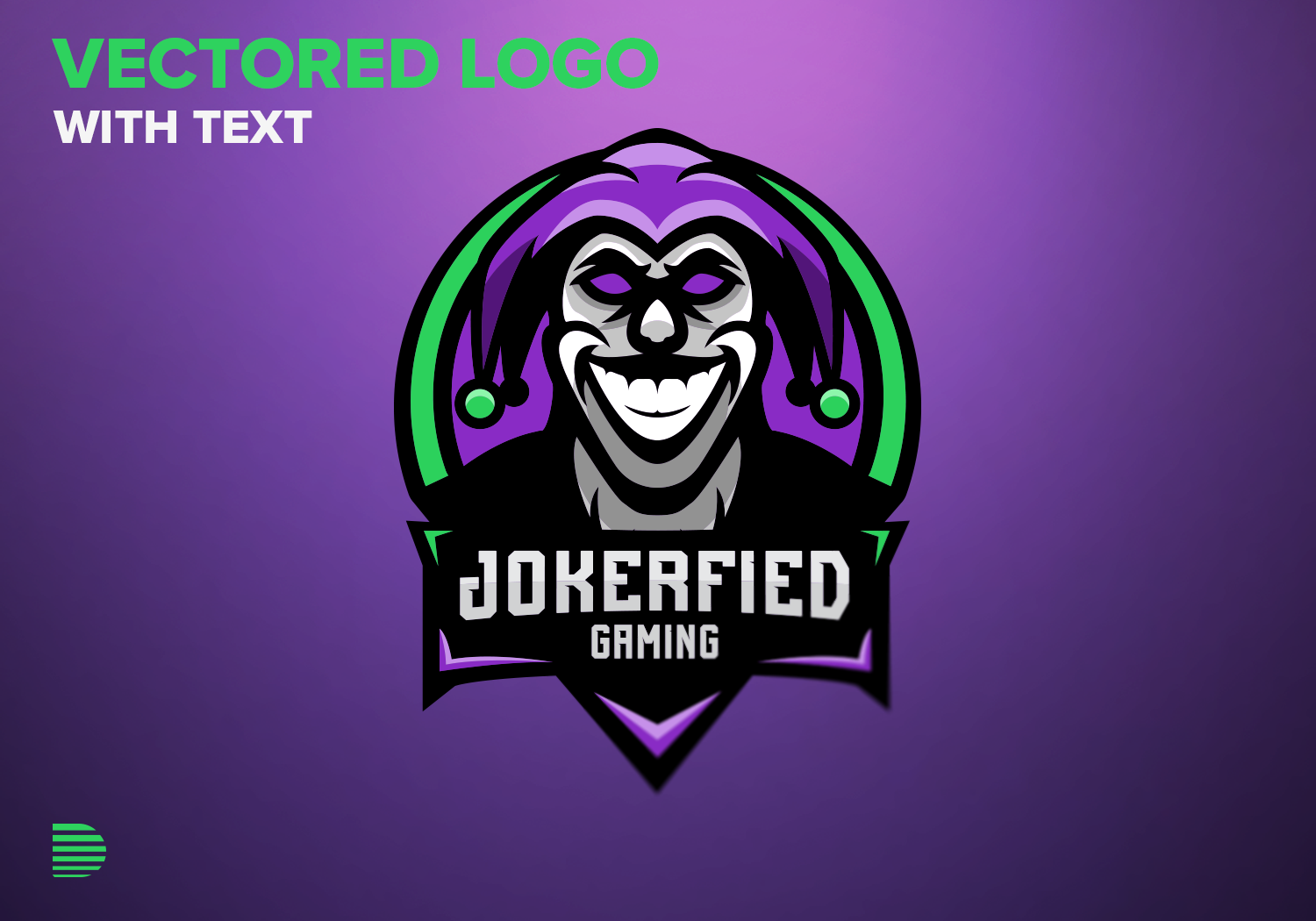 Josh Deakin - Jokerfied Gaming | Mascot Logo