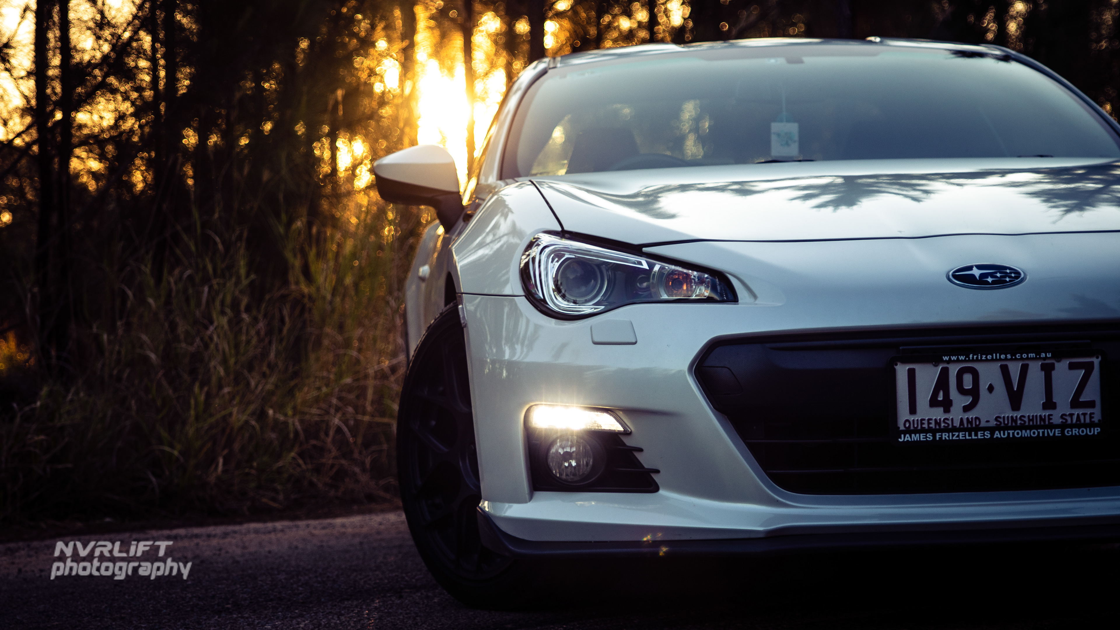 Subaru BRZ - shot on Old Roys Road in Beerwah.