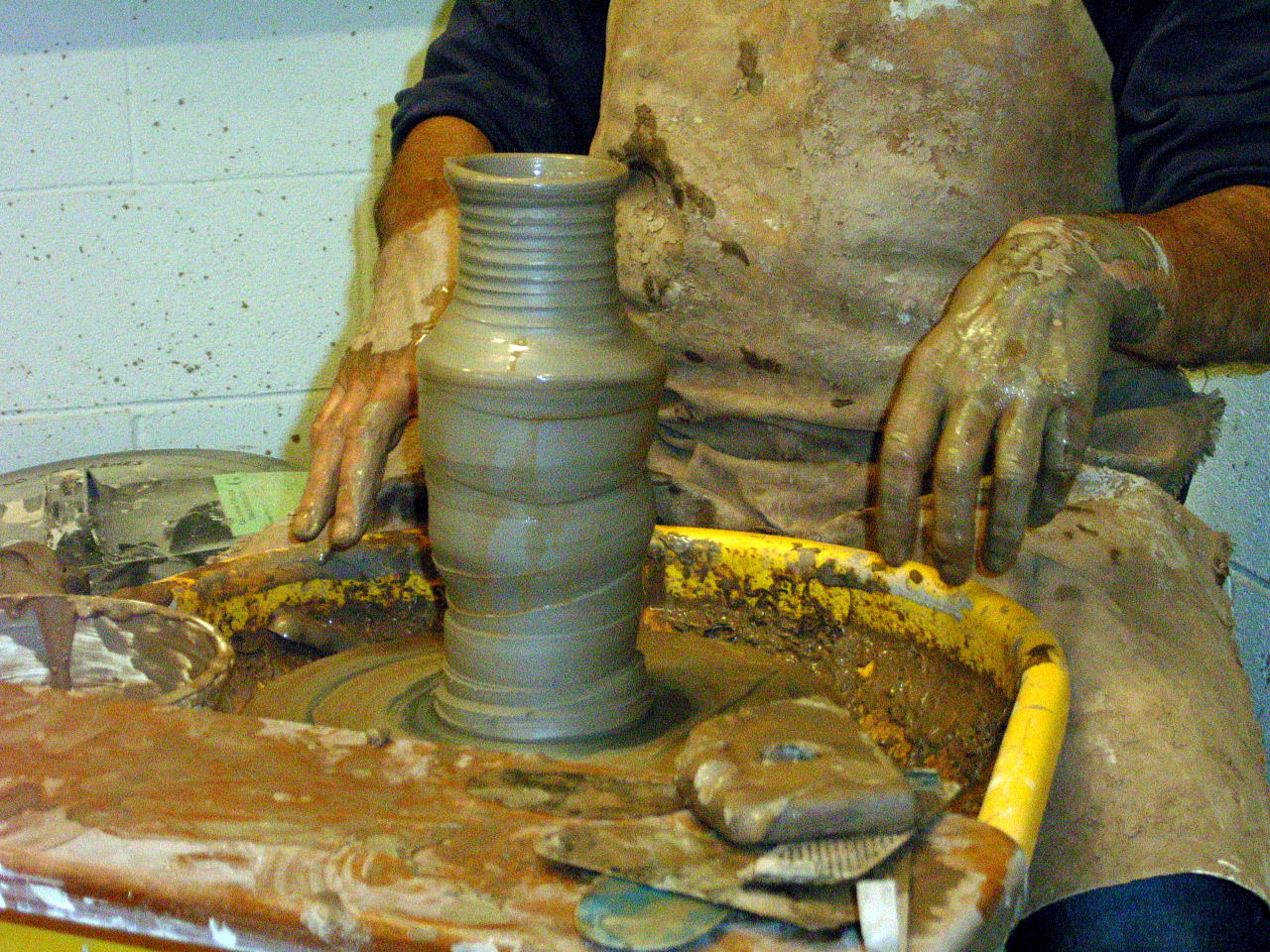 David White at Calderdale College October 2006