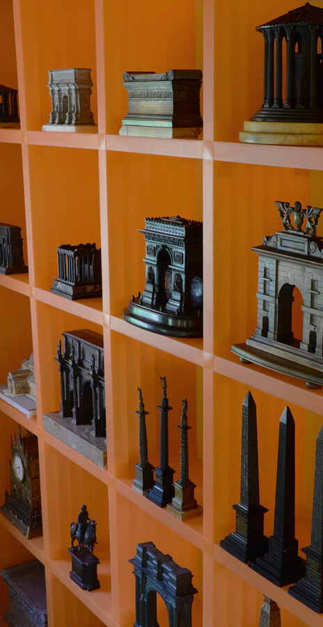 Deel van de collectie van Piranesium