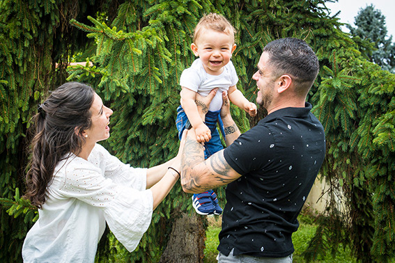 Séance Photos Famille bébé Lifestyle à domicile Photographe Ciboure Saint Jean de Luz Pays-Basque