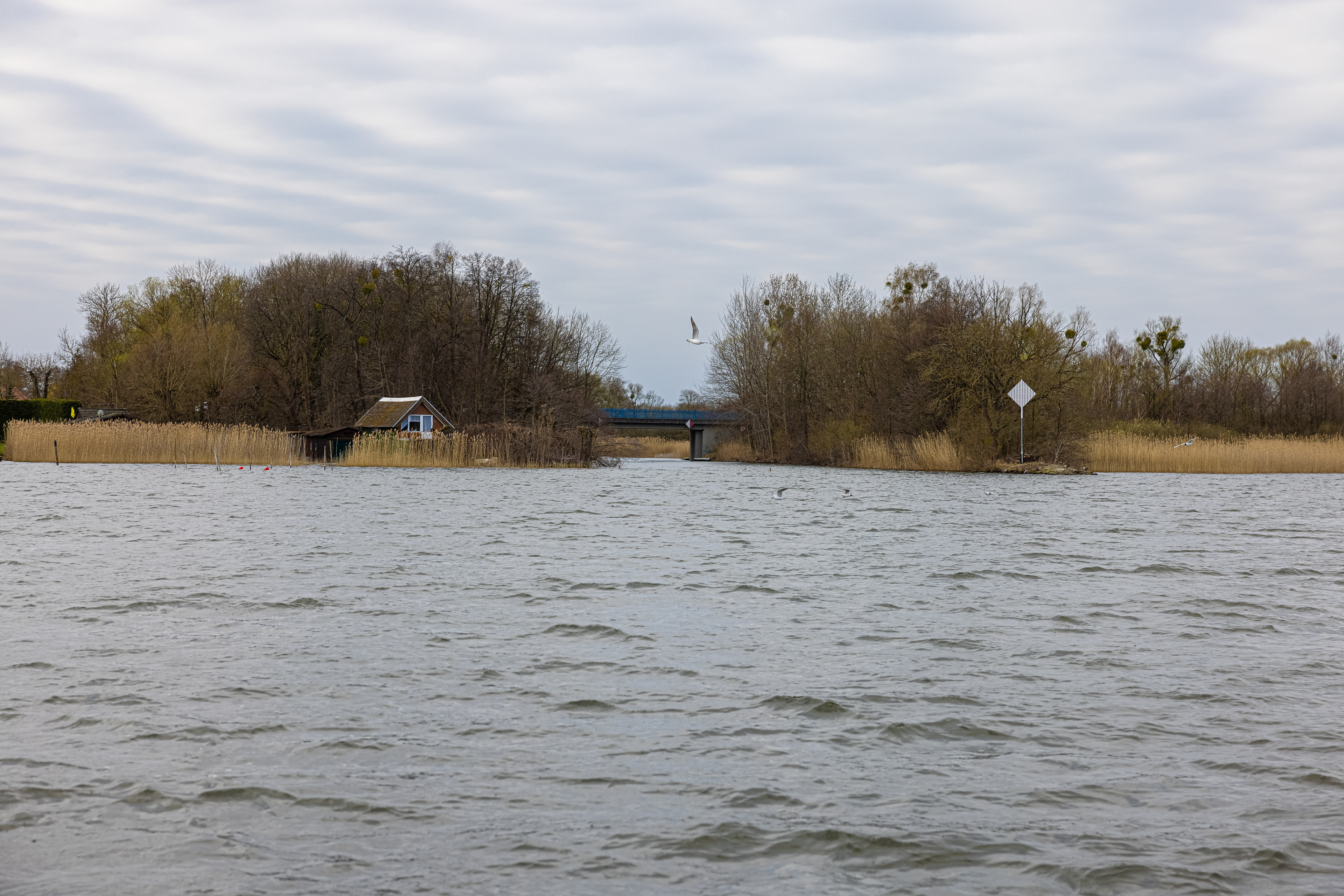 Einfahrt in die Havel bei Wesenberg