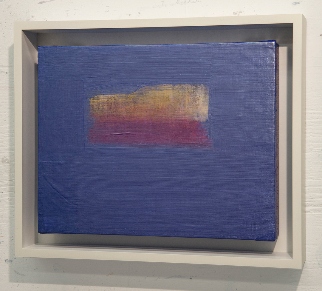JohnBreakeyStdio; 2020 Cobalt Lavender Sky painting