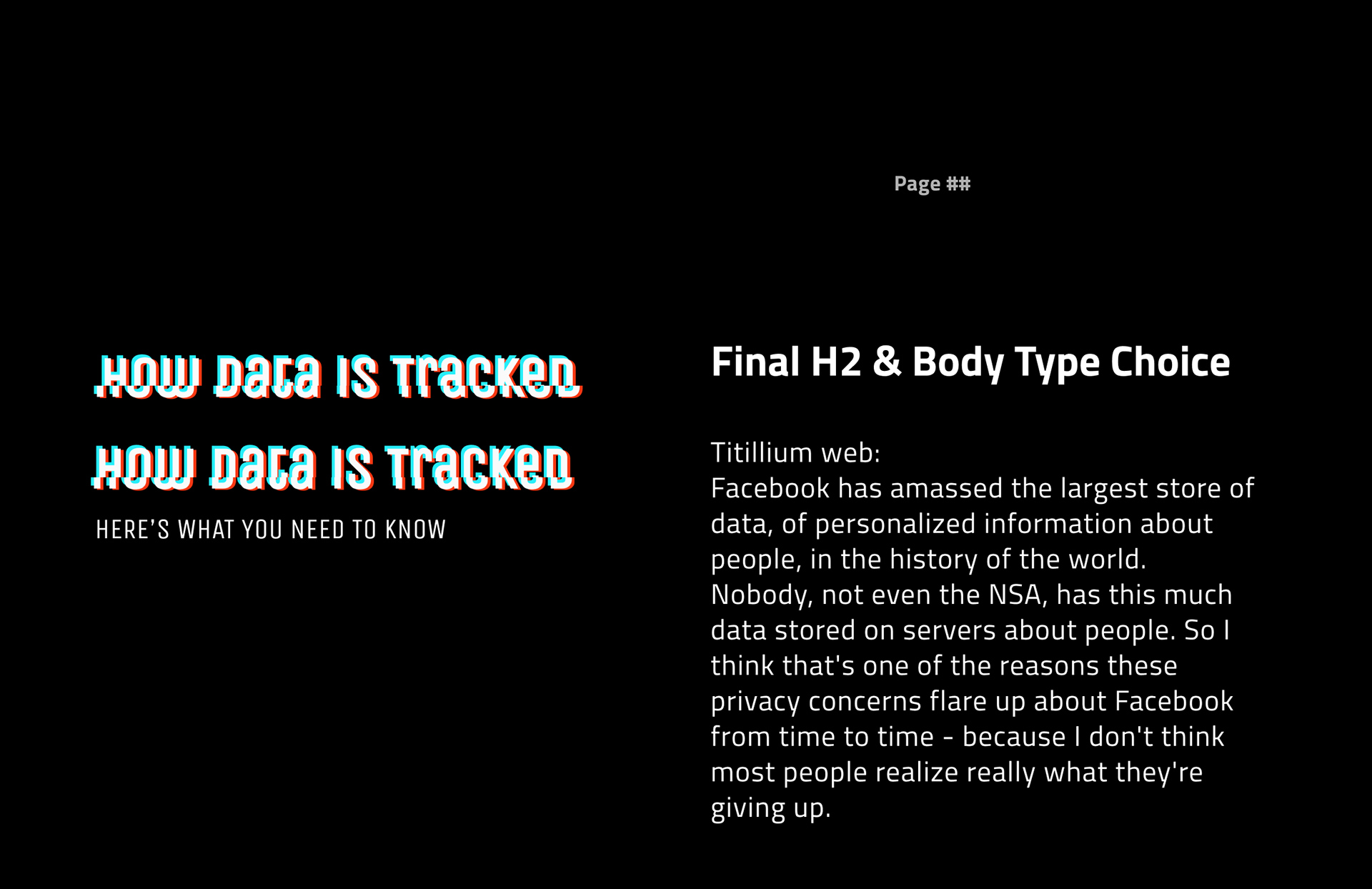 Dark Style Guide