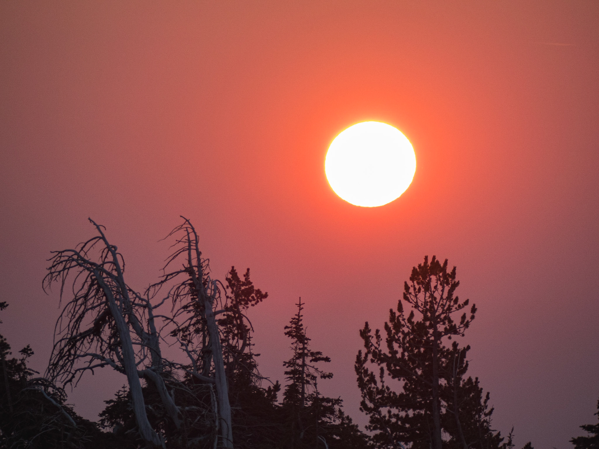 Sunset at Chambers Lake