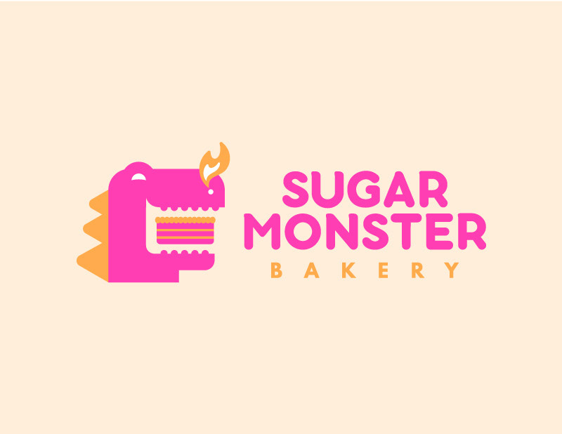 Thomas Buck Studio I Graphic Design Sugar Monster Bakery