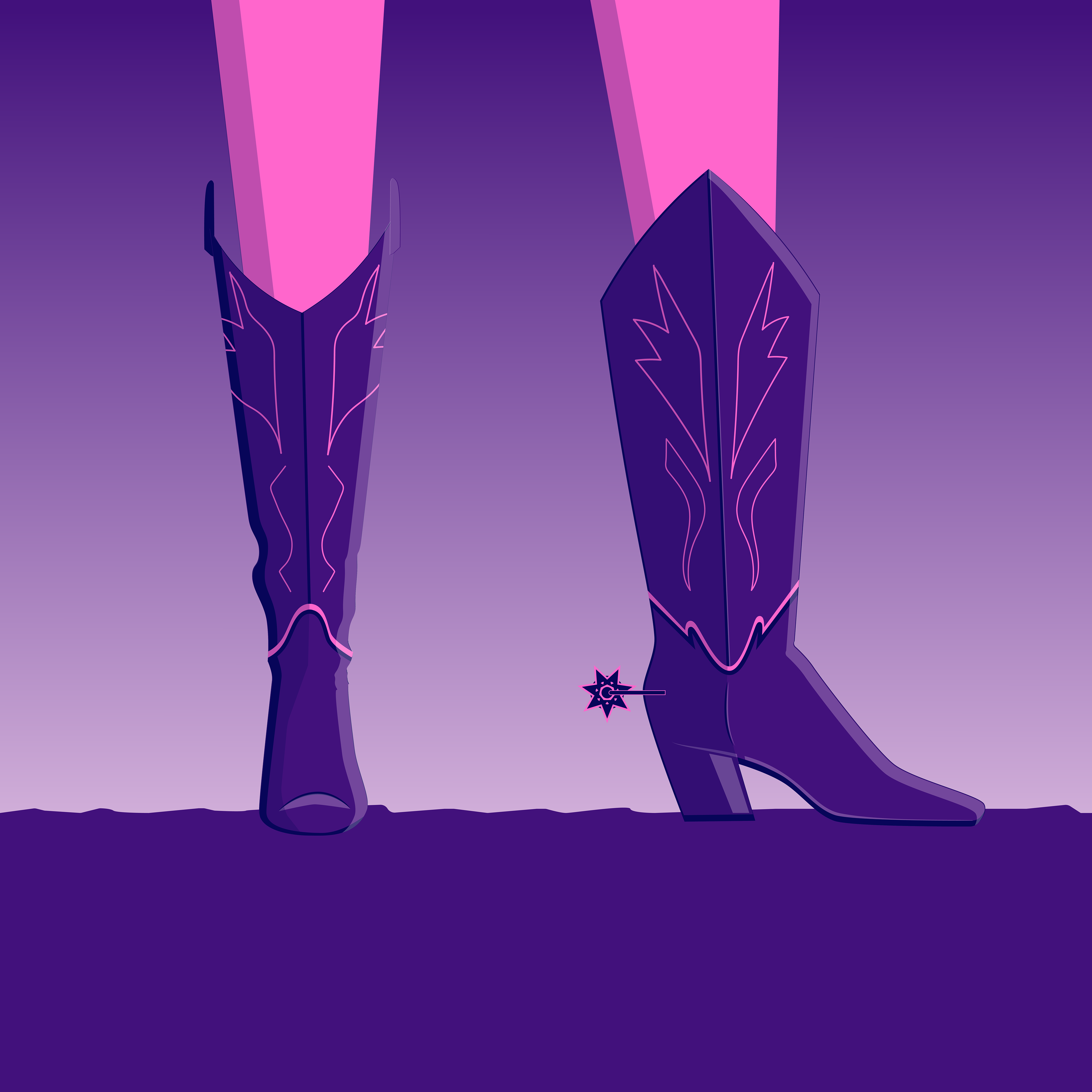 Boots style frame