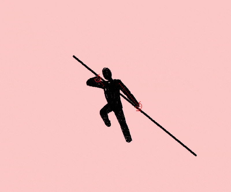 Simple character animation loop