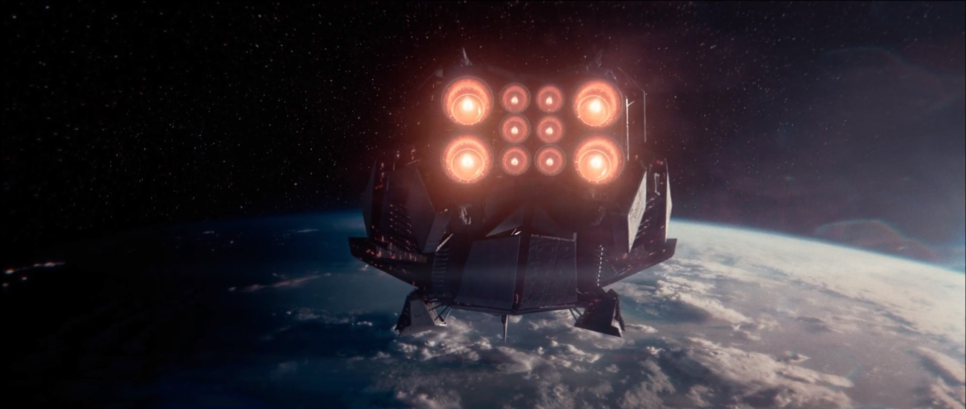 SH010 - Alien Ship entering frame