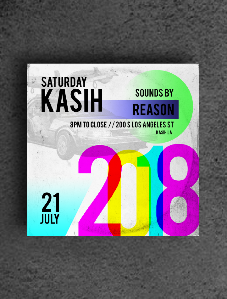 Promotional flyer for DJ Reason