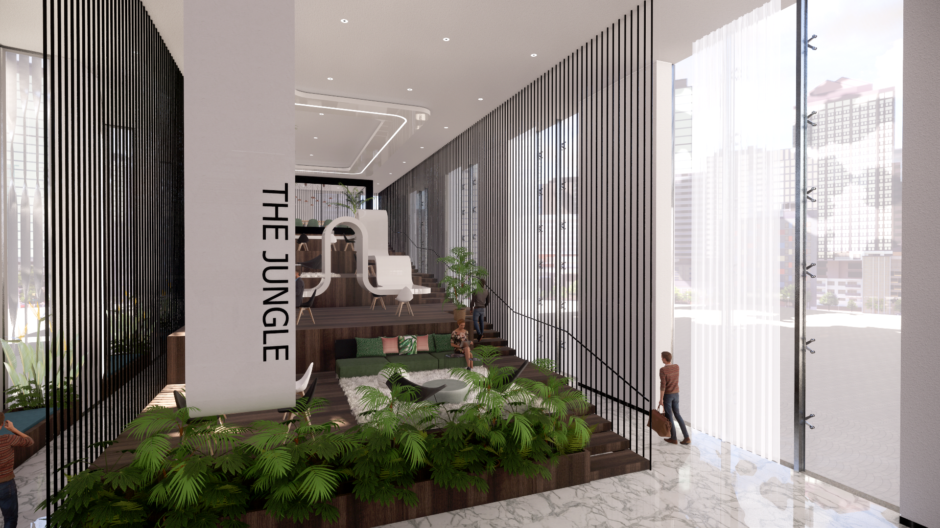 'THE JUNGLE' OFFICE SPACE