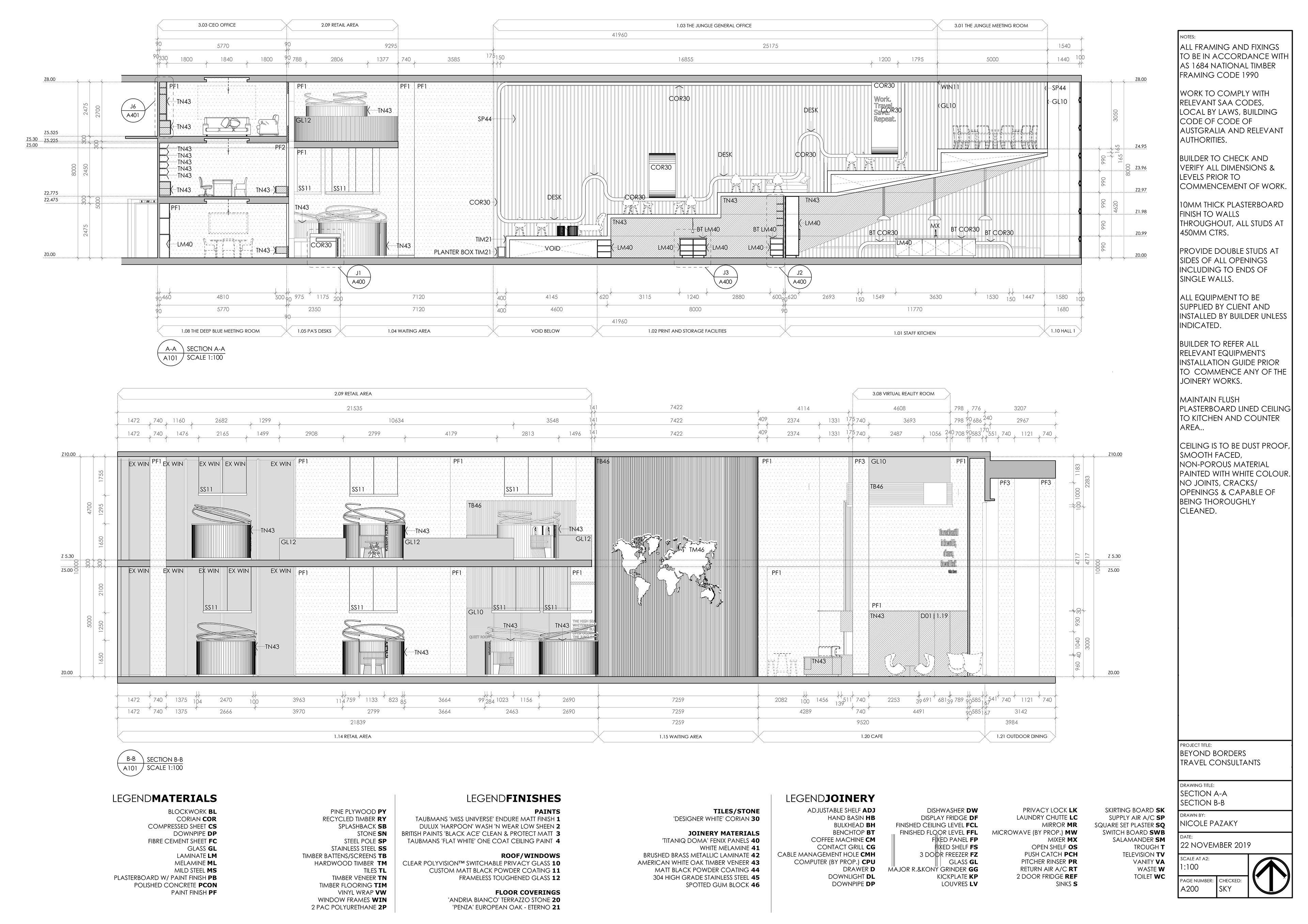 SECTION A & B