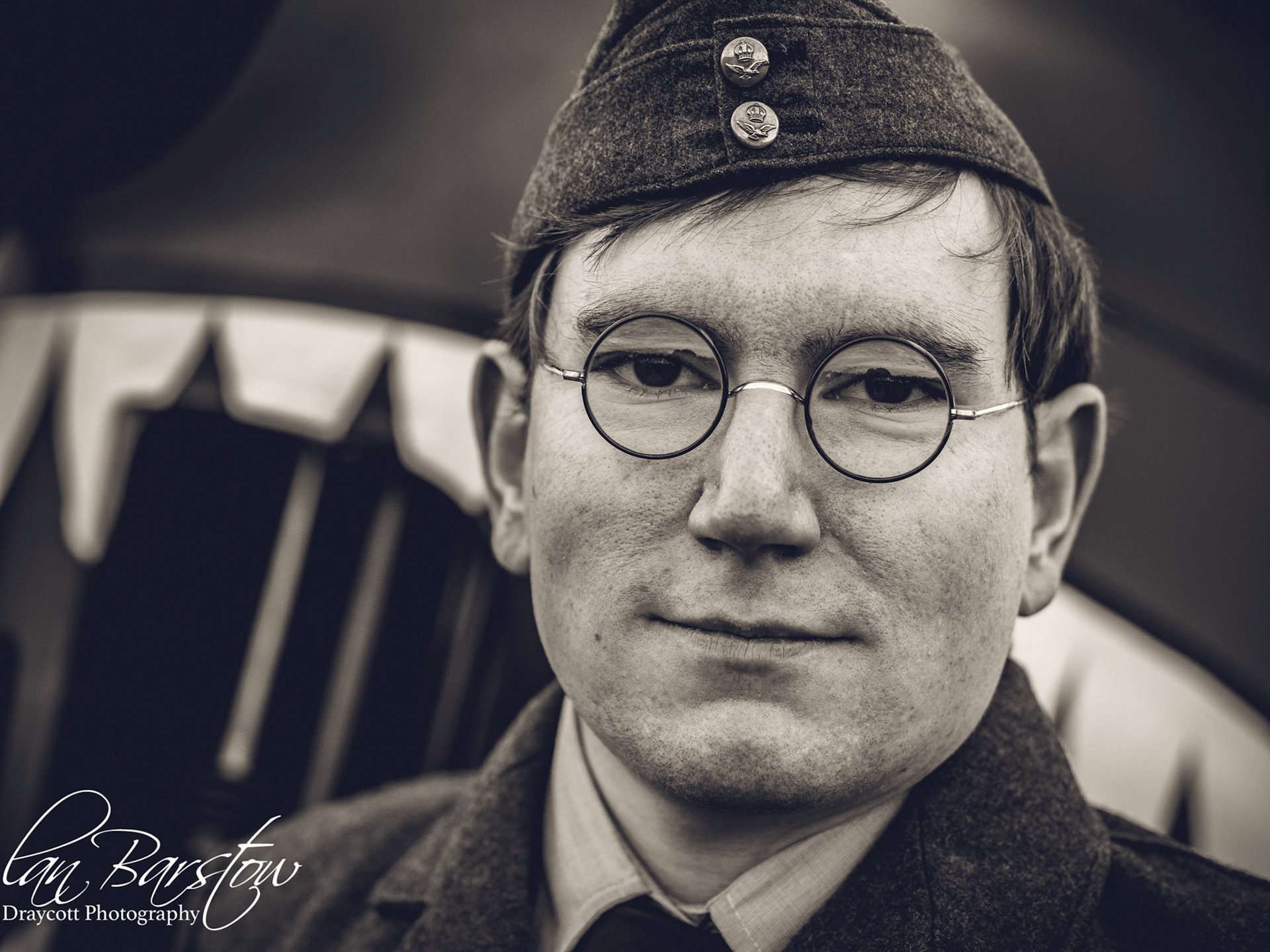 World War II - Re-enactment.