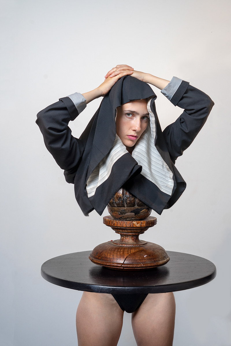 5. Statue of a woman, 2019. Hanemühle Fine Art print, 20 x 30. Edition of 30