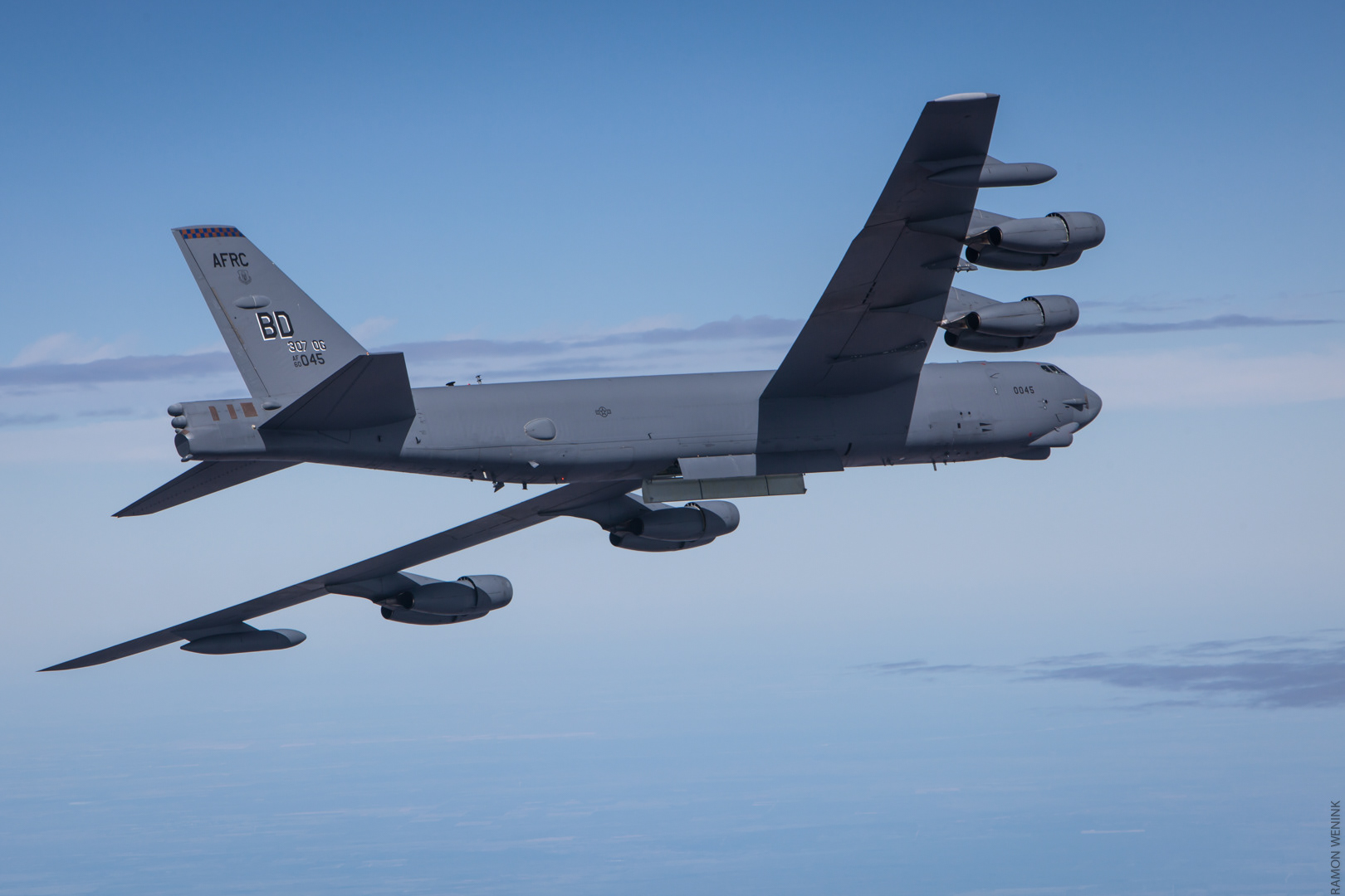 Ramon Wenink Aerial Photography - BOEING B-52H STRATOFORTRESS