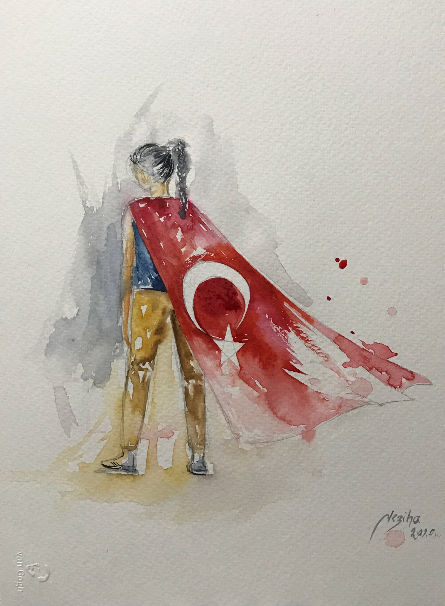 Neziha Çomak, Bayrak, 2020