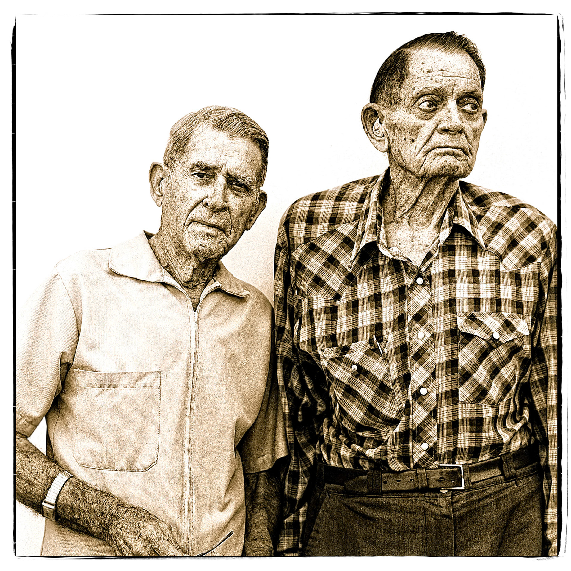 Barber and First Client