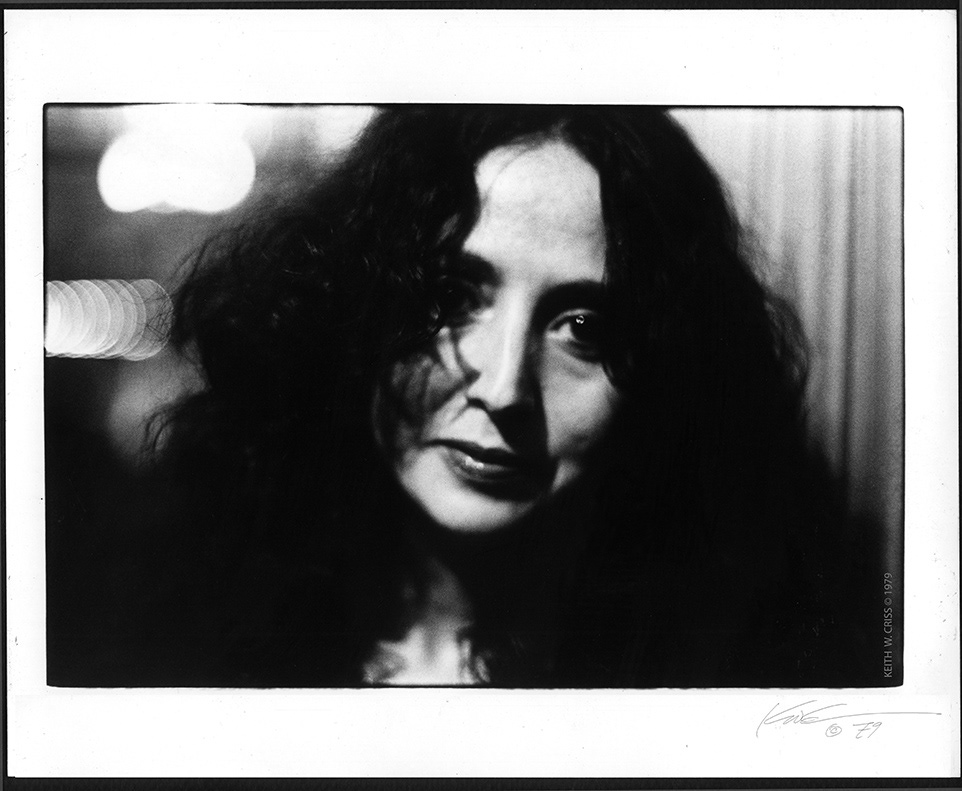 Maria Muldaur. Photo taken at the Warfield in SF prior to the 1979 Bob Dylan Gospel Tour concert.