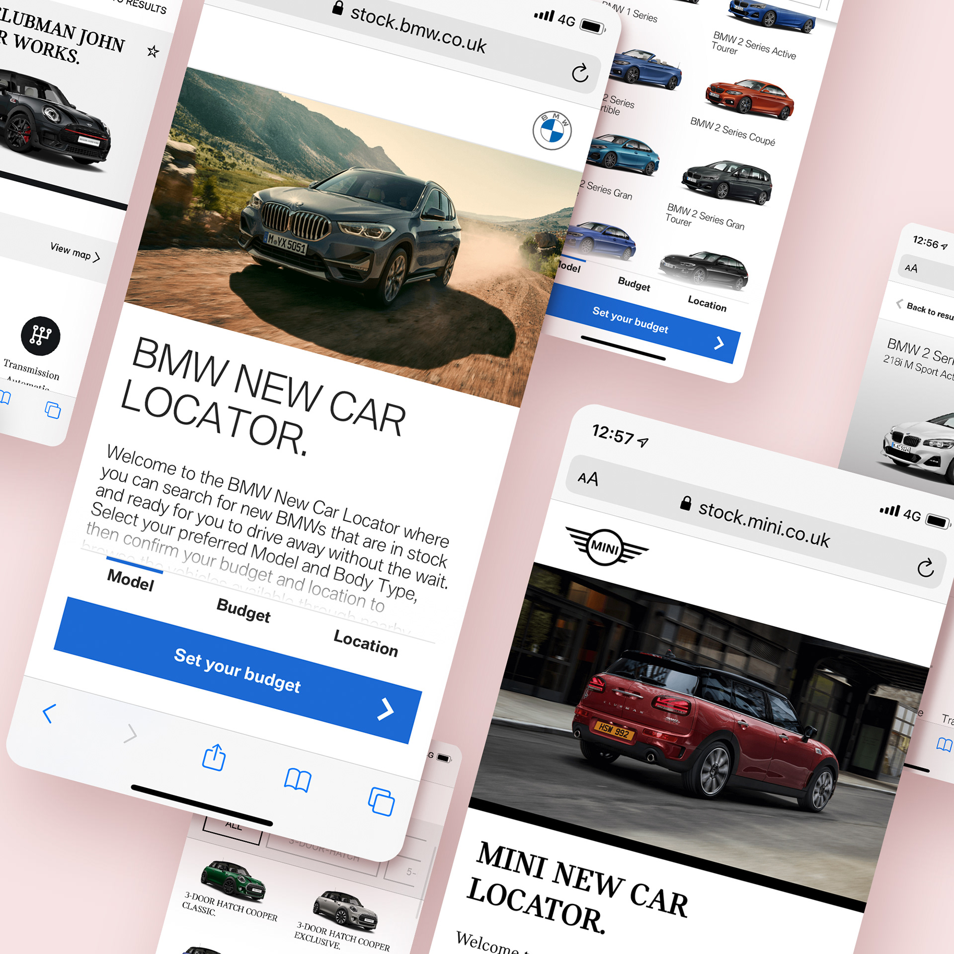 Alex Suermondt - Freelance Creative - bmw group: new car locator