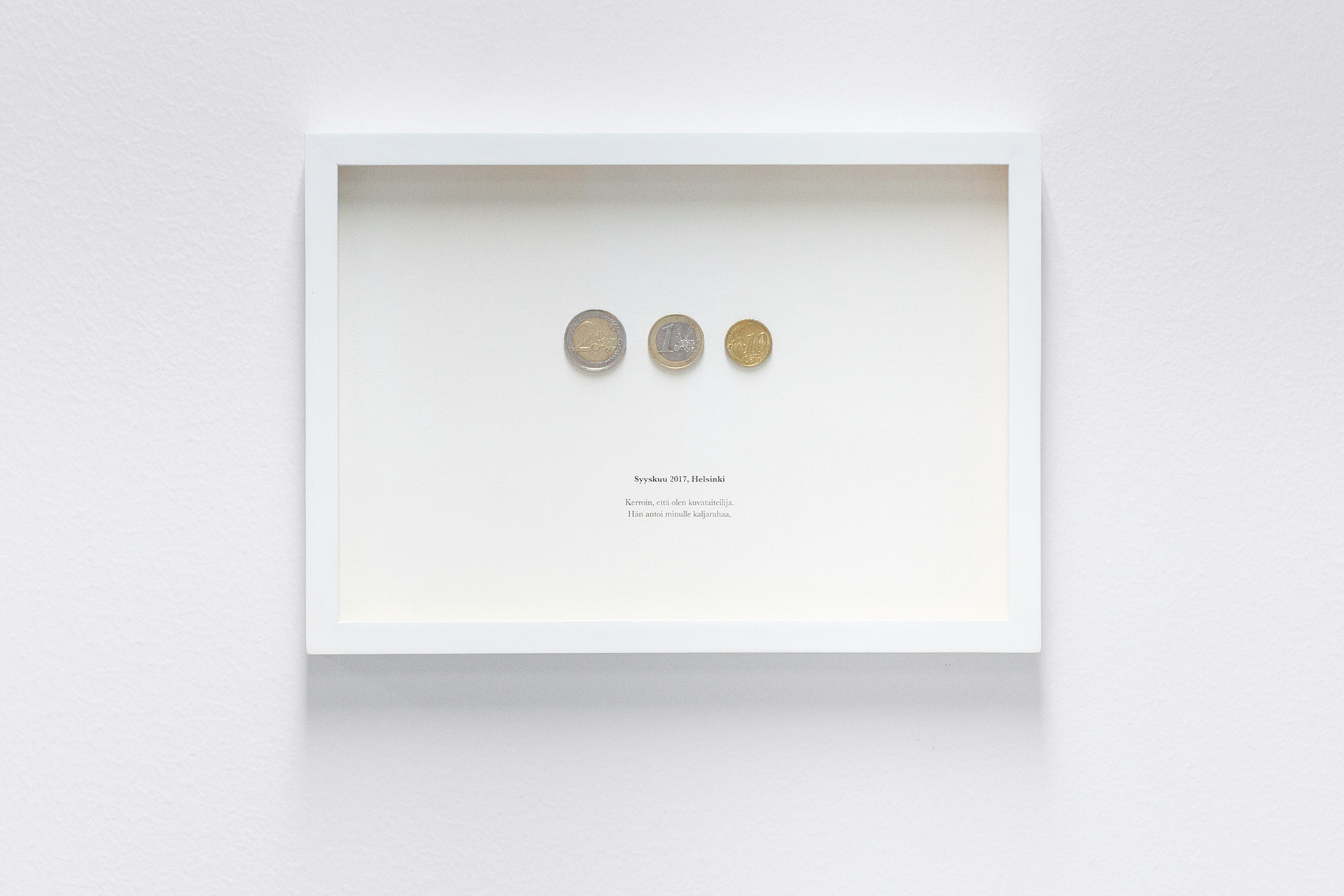 Tuomas Linna, 3 euros 10 cents