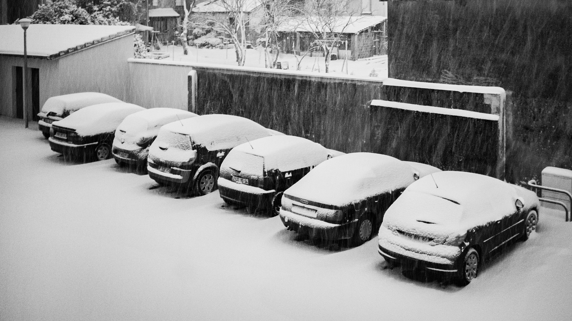 neige dans le coin de Toul - 54