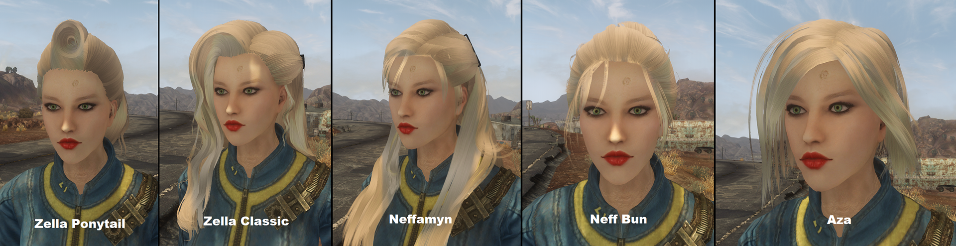 Ponytail hairstyles fallout 4 фото 40
