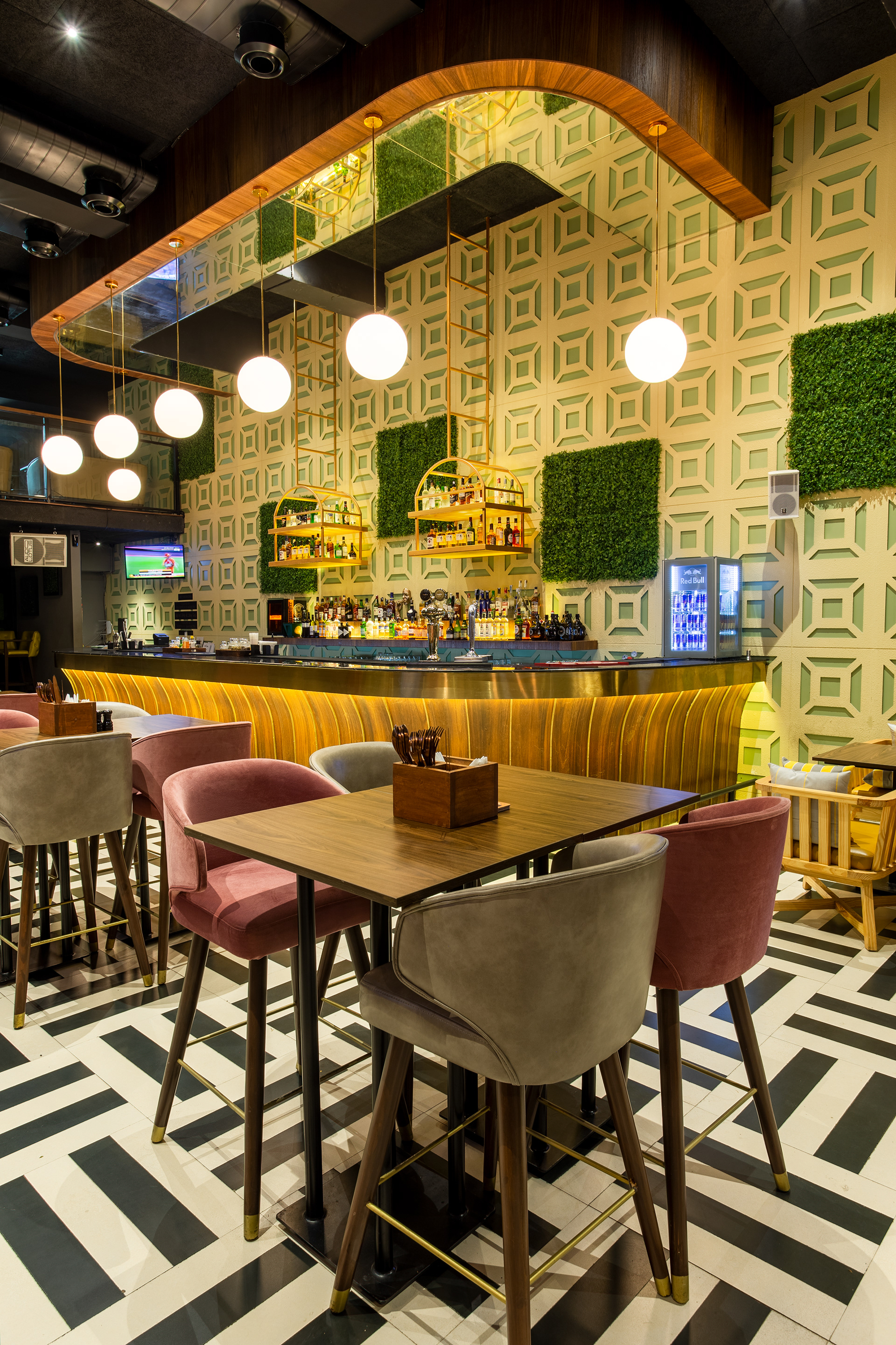 Dank - Restobar Interior, Chennai