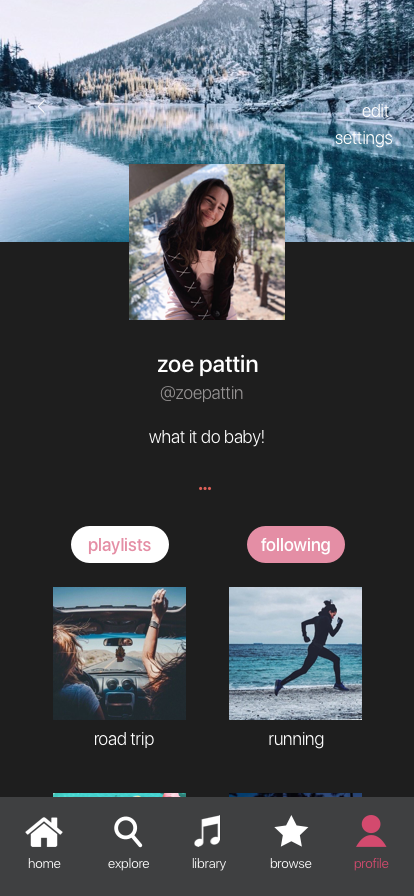 profile