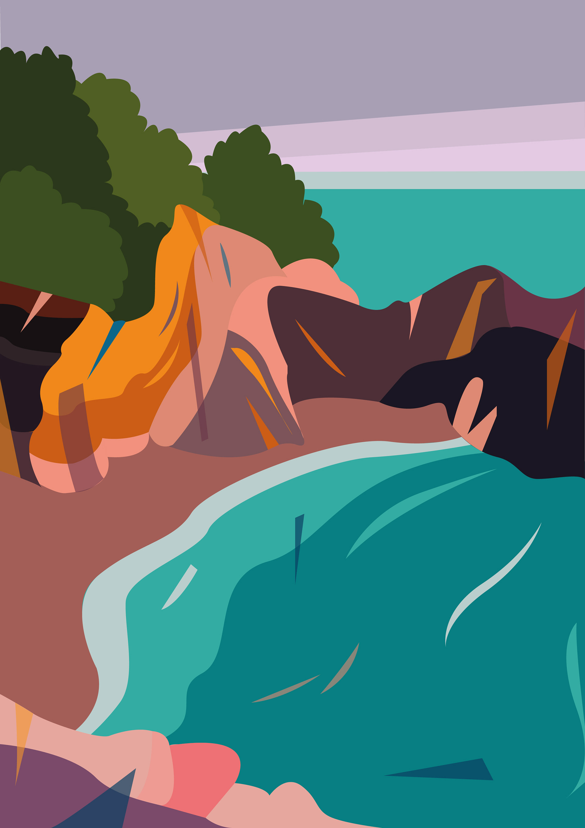 Big Sur Print