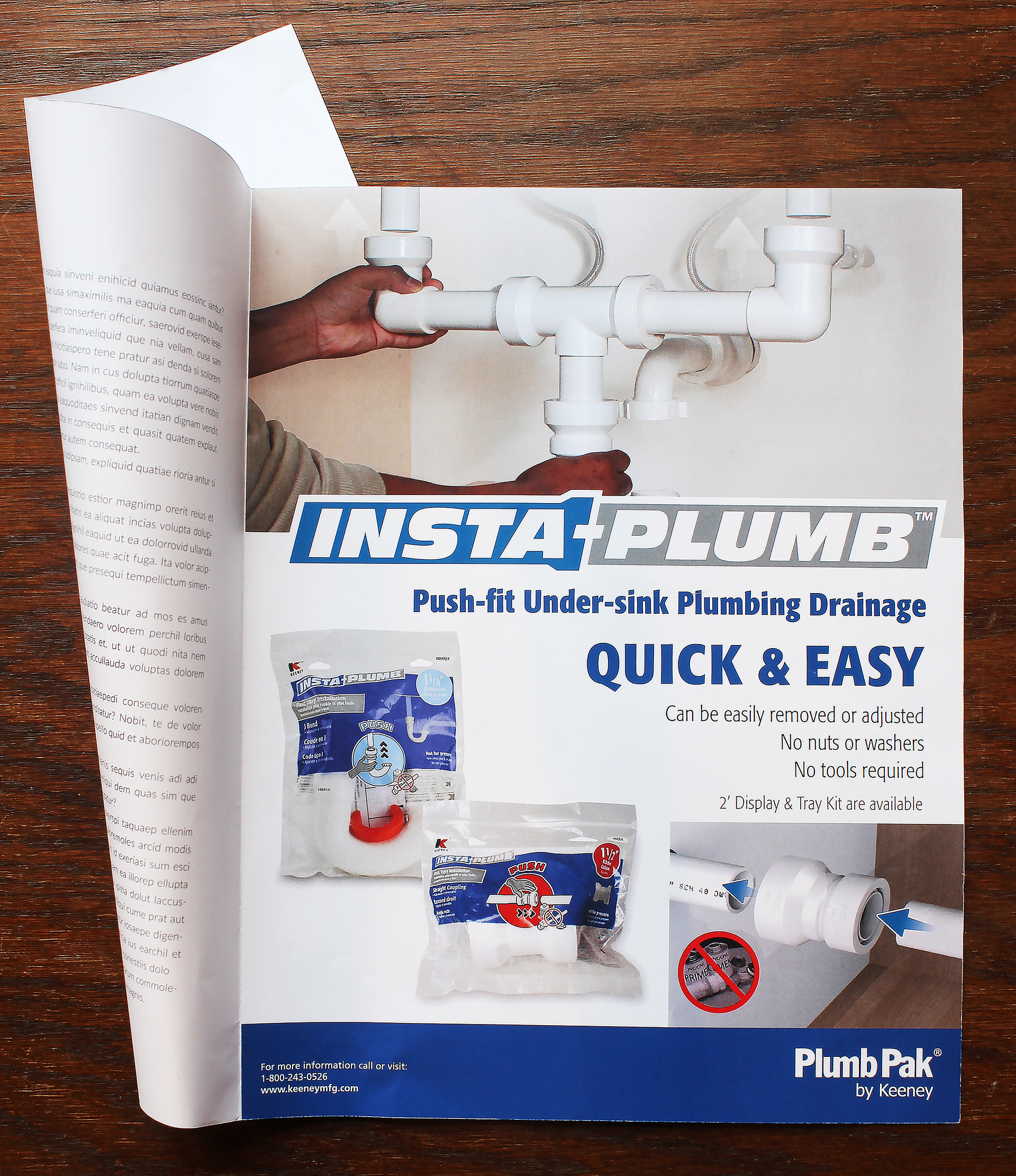 Insta-Plumb Advertisement