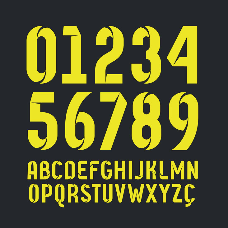 Design & Branding agency - Nike Barcelona Typeface 2013