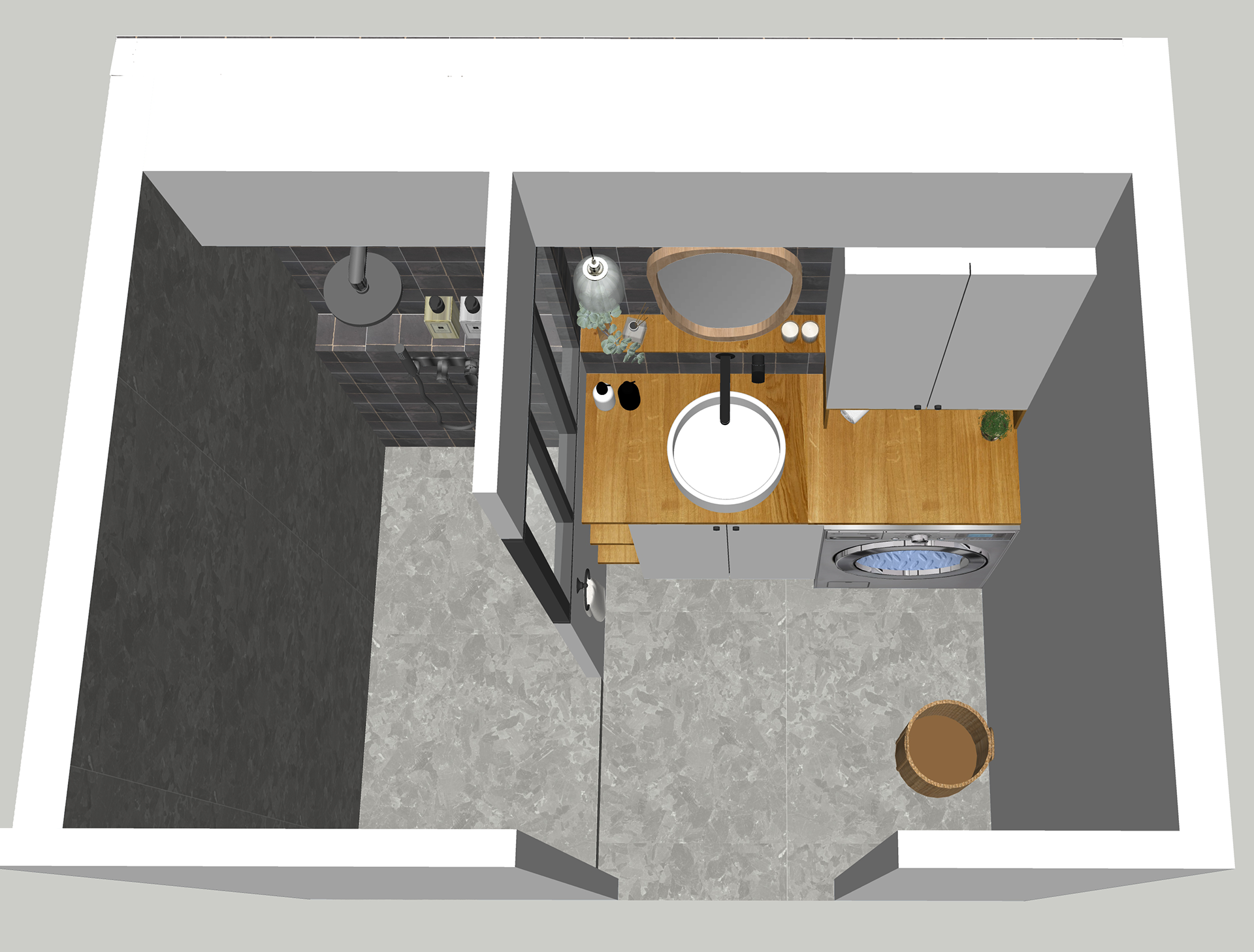 Rendu 3D Salle de bain