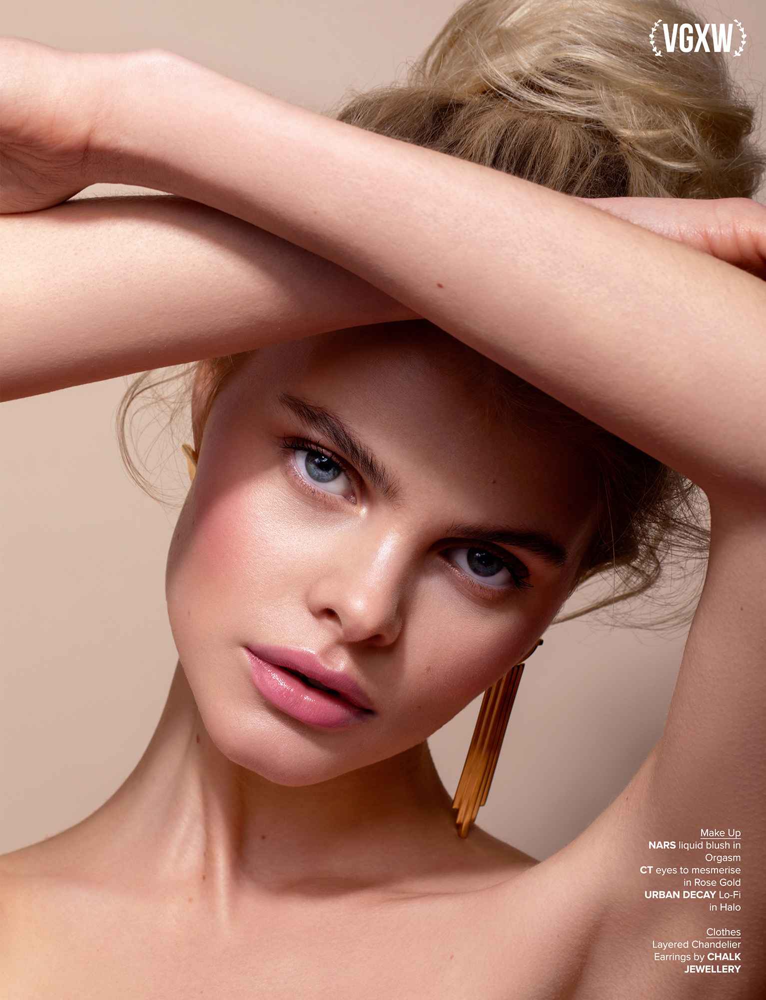 Golden Shade featured in VGXW Magazine |Photographer: Lauren Marsh| Wardrobe Stylist: Lahunter Gatherer | Make Up: Levija de Taylor| Hair Stylist:Nadia Webber | Models: Megan Elizabeth Rutherford