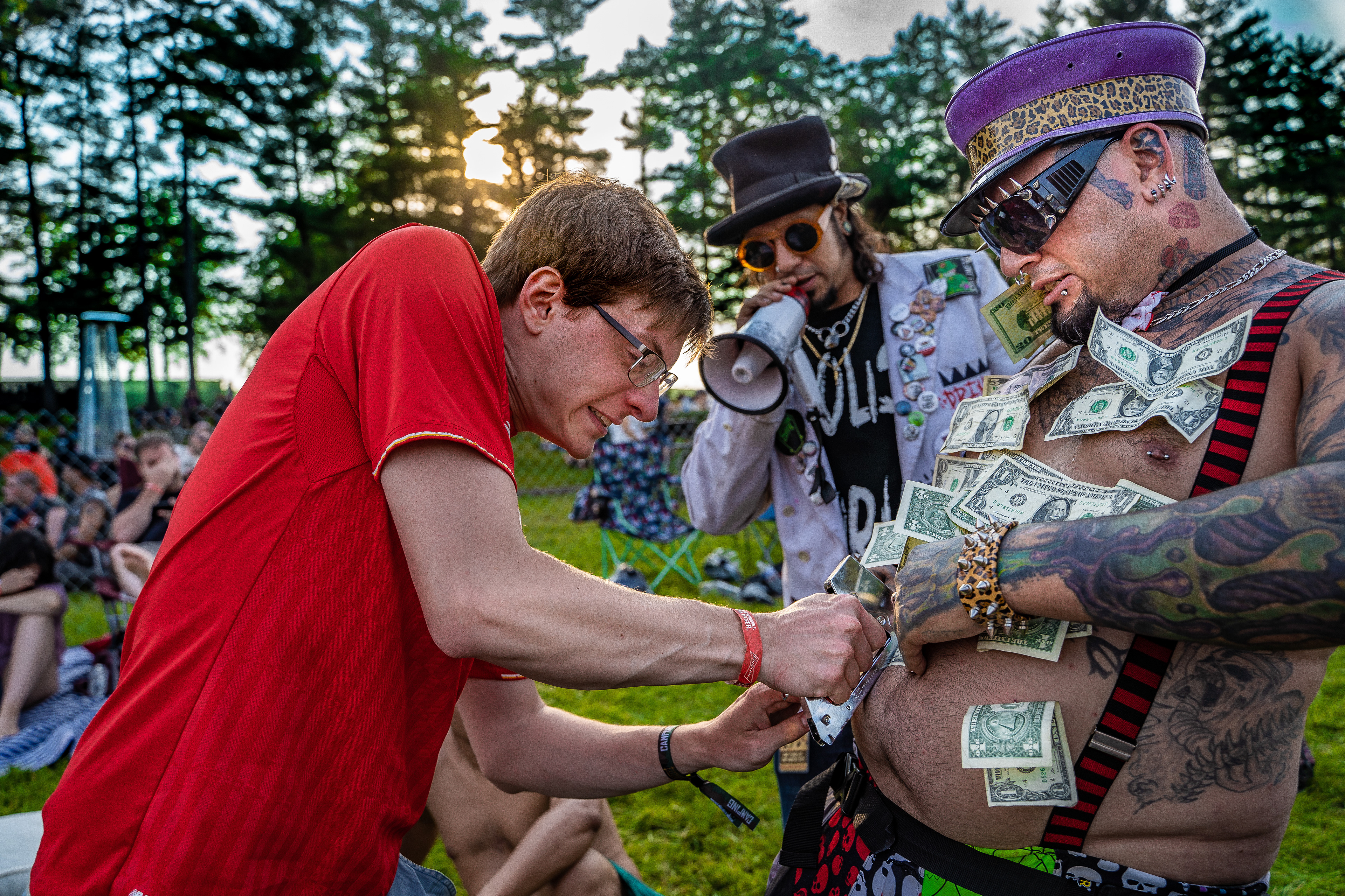 Camp Anarchy crowd and lifestyle shoots... of the dramatic sort (Copyright: Kail Rose)