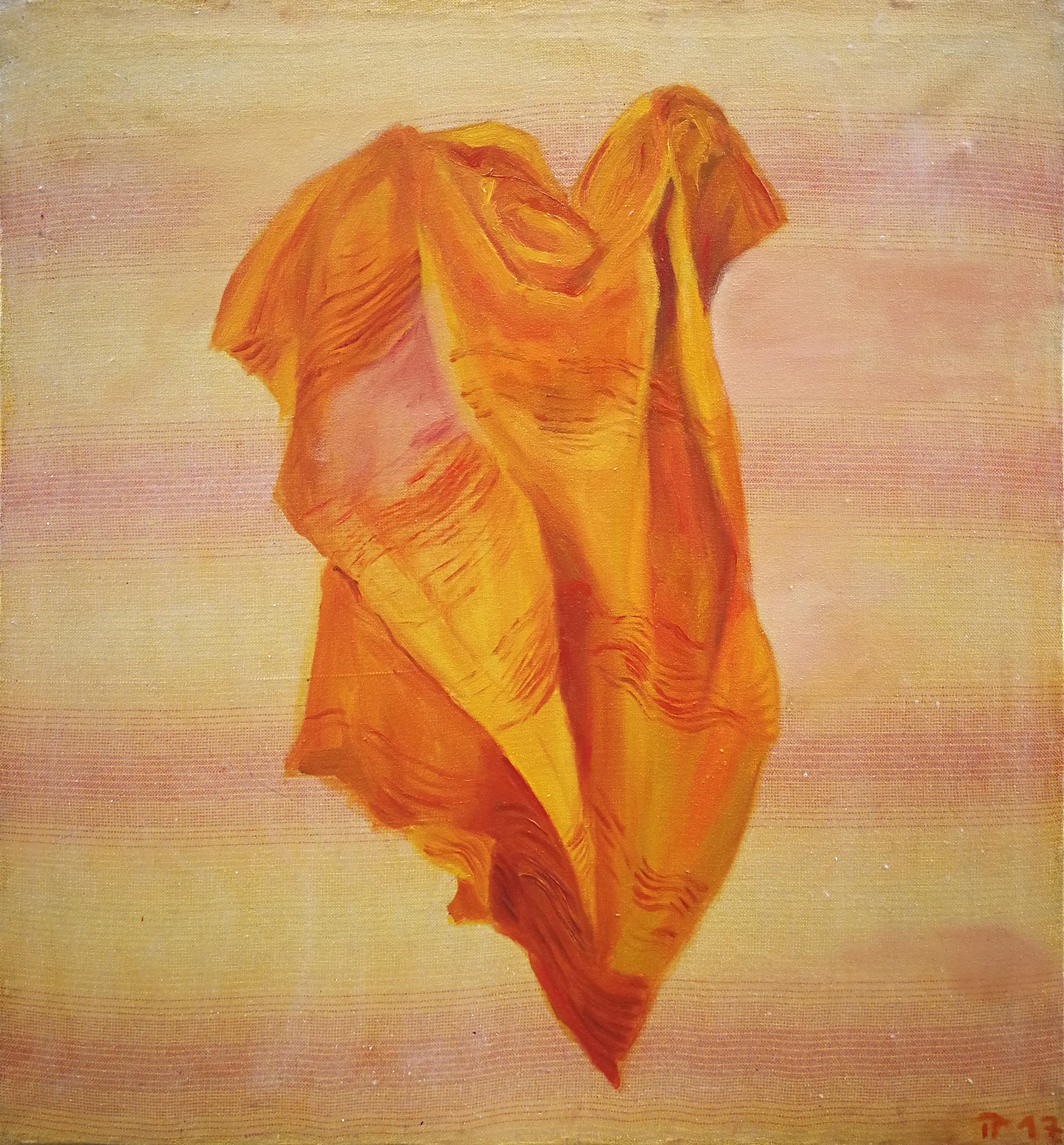 Good morning, 89x81 cm, oil on canvas, 2017