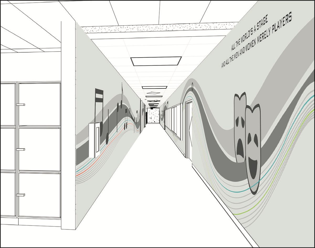 Wall Graphic Rendering