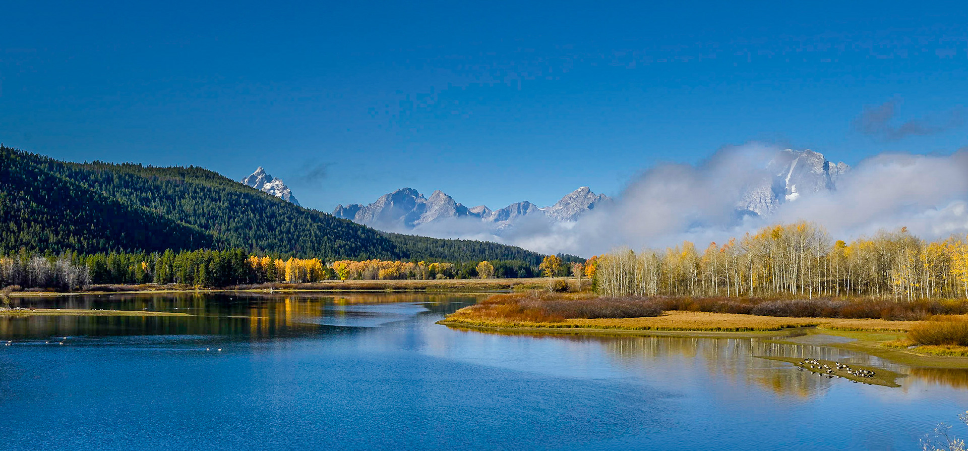 "Mists at Oxbow Bend", Grand Teton National Park, 2015