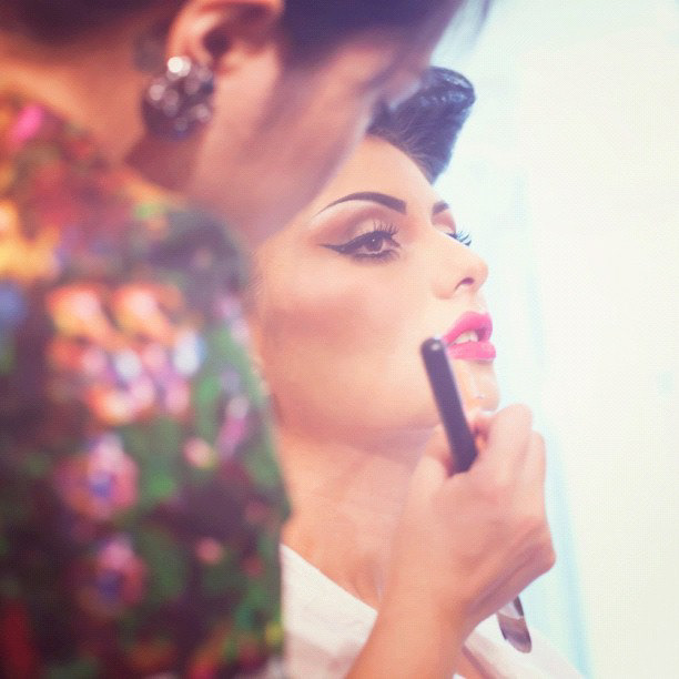 Vintage Kaftan makeup for Gethsy