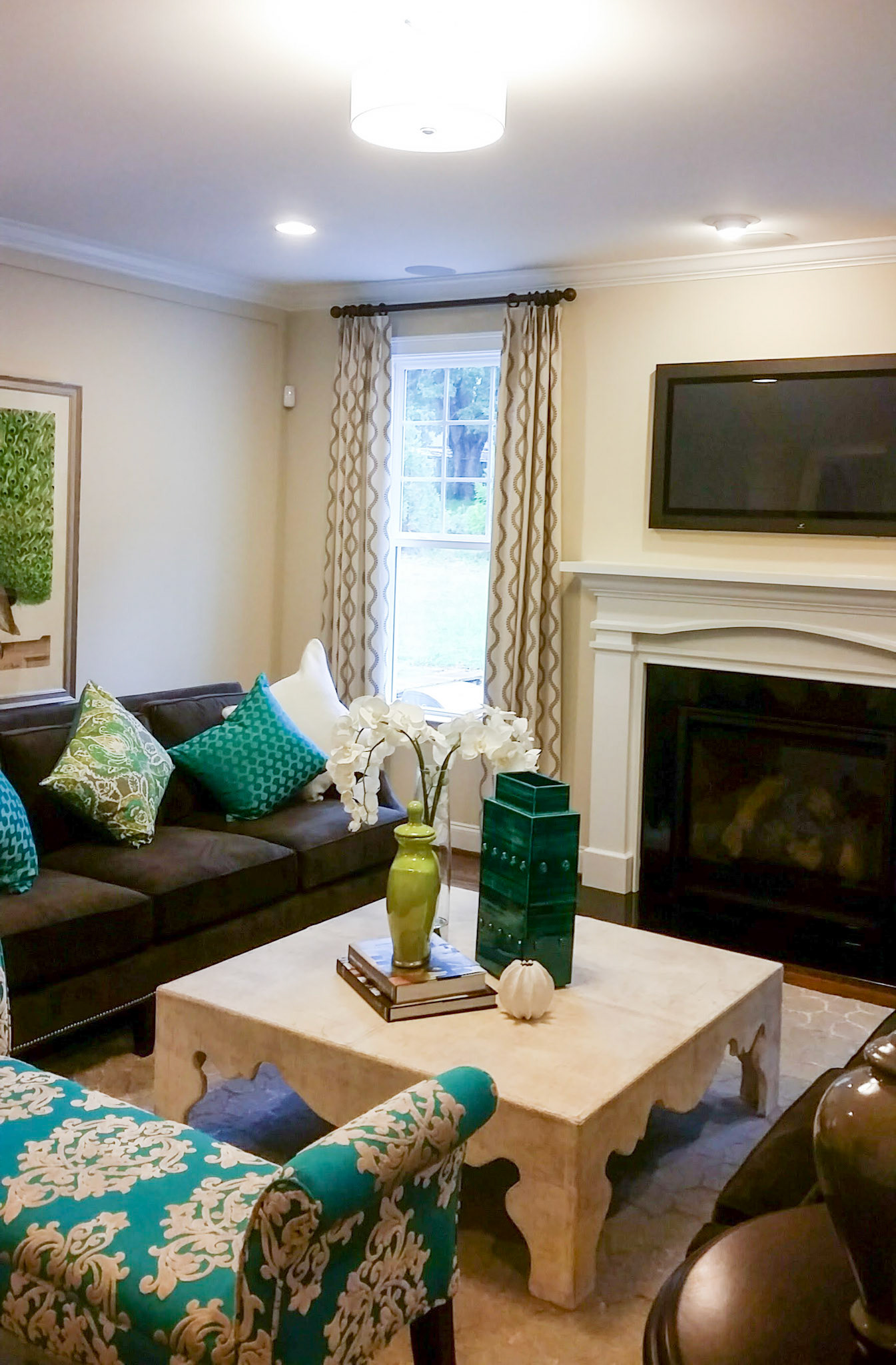 Personal Selections: Flooring & lighting. Other selections made by Model Home Interiors.