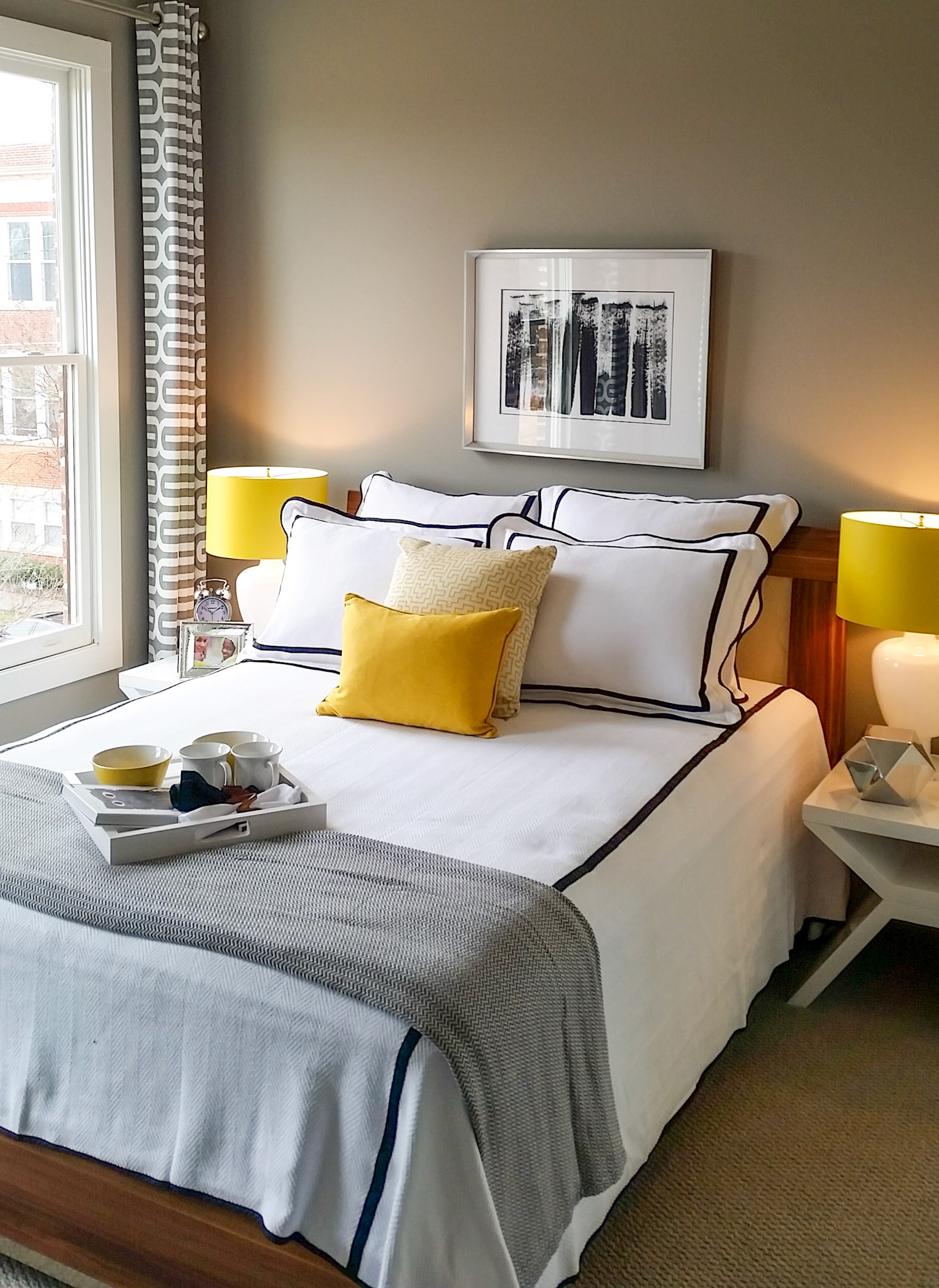 Personal Selections: Flooring & lighting. Other selections made by Model Home Interiors.