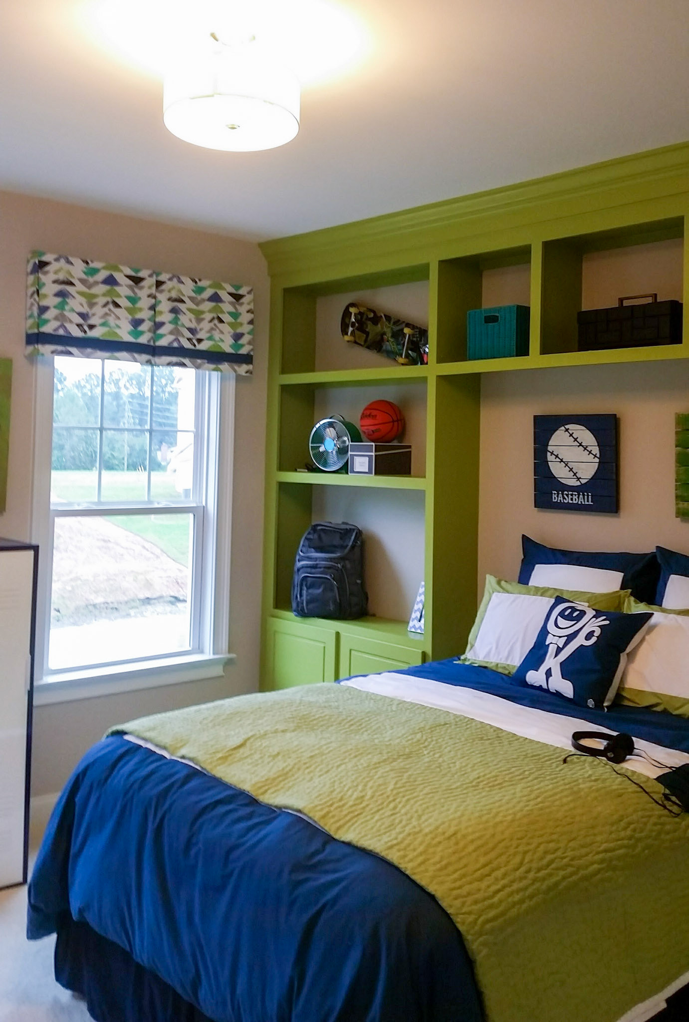 Personal Selections: Flooring & lighting. Other selections made by Model Home Interiors.