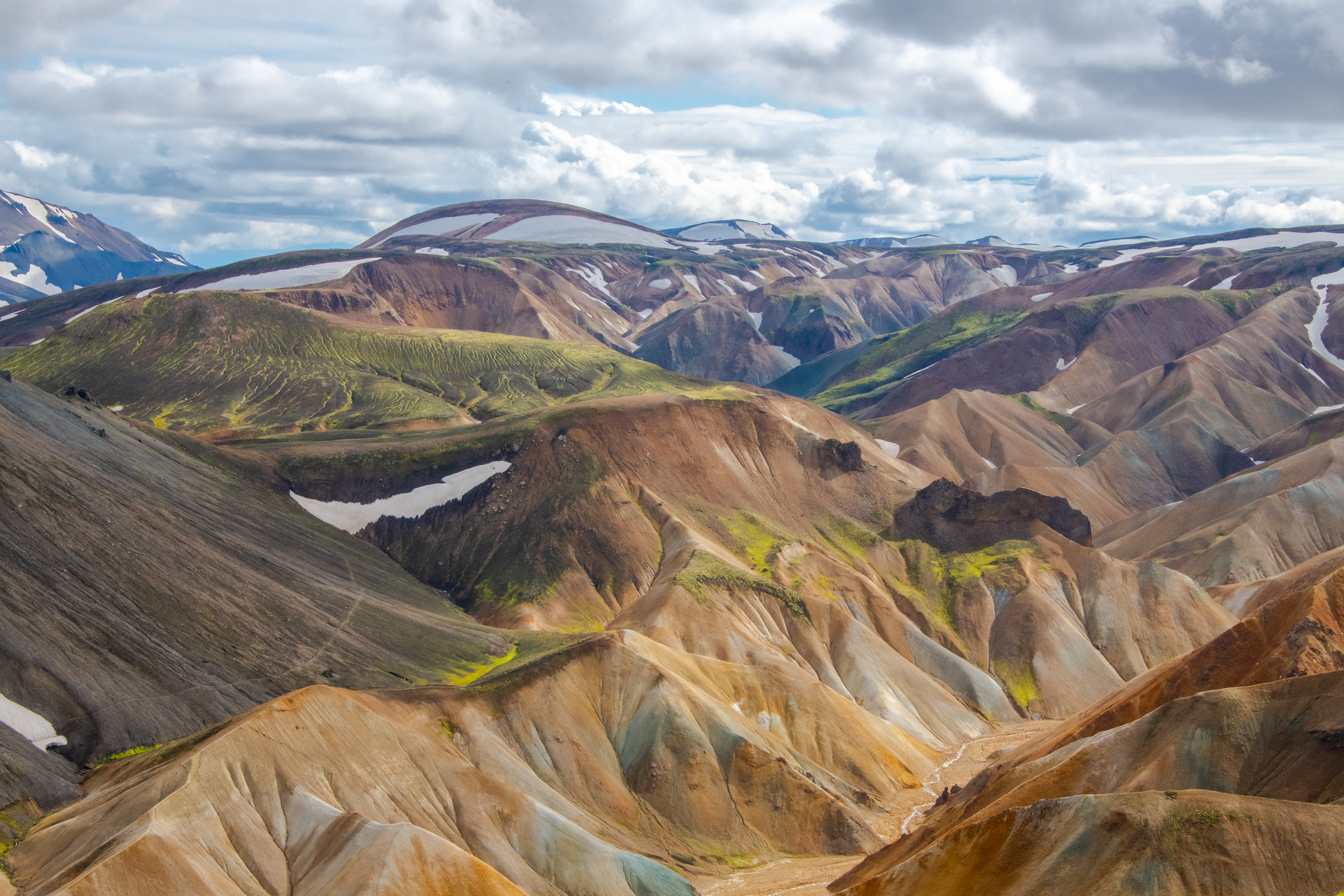 Skalli (Baldhead) in the middle of Torfajökull Caldera an iconic mountain