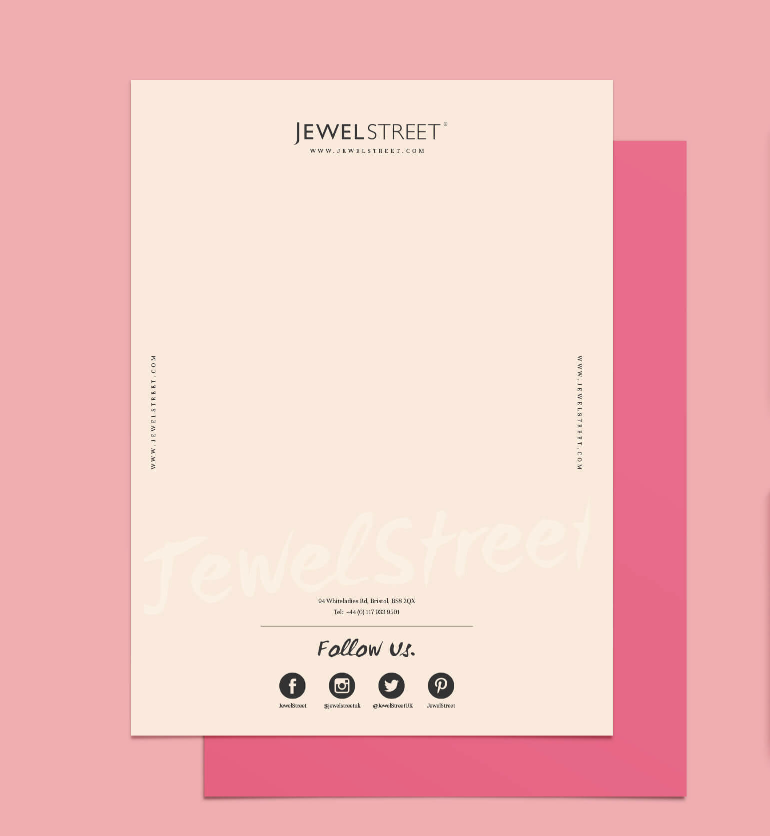 JewelStreet Stationary: A4 Letterhead