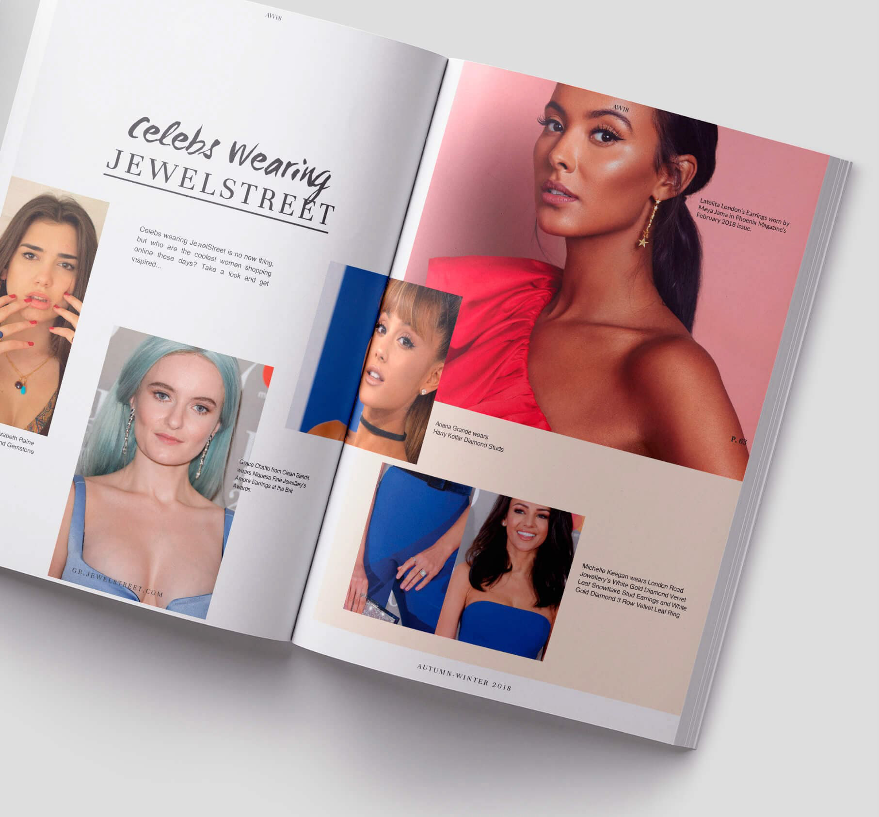 AW18 Lookbook - Celebs Wearing JewelStreet
